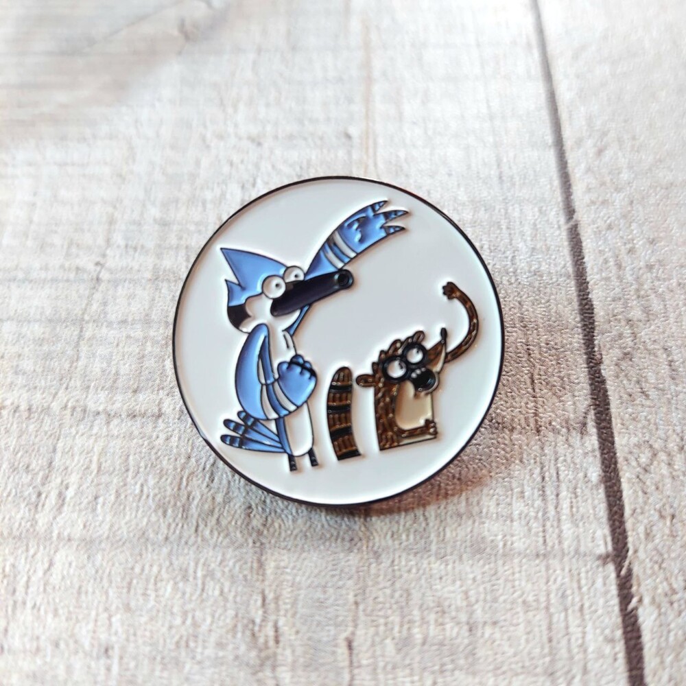 Regular Show Pin Mordecai and Rigby
